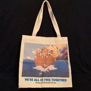 World Wildlife Fund Noah’s Ark tote bag “We’re All in This Together”